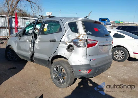 2021 Ford Ecosport S из США, поврежденный, VIN MAJ3S2FEXMC422874